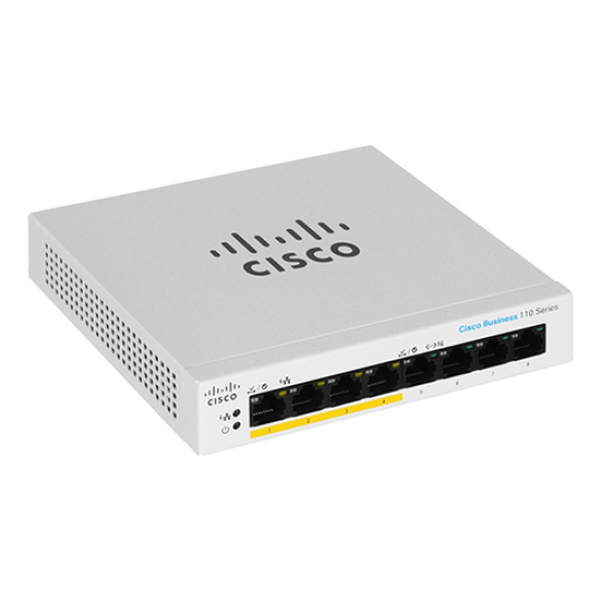 Cisco CBS110-8PP-D-EU Unmanaged 8-Port GE PoE Switch