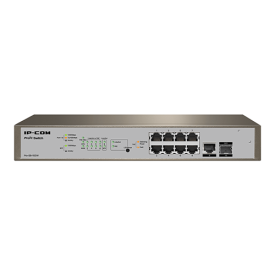 IP-COM Pro-S8-150W Profi Gigabit Switch with 8-Port PoE