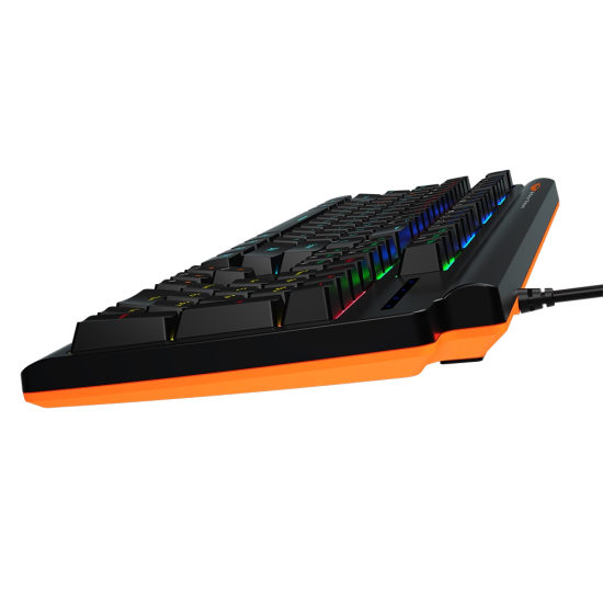 Meetion MT-MK600RD RGB Mechanical Red Switch Gaming Keyboard Black